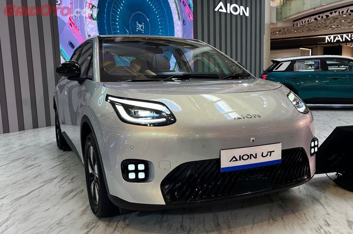 mobil listrik, GIIAS 2025, AION UT, Harga Aion UT, Wuling Cloud EV dan BYD Dolphin Ketar-ketir, Harga AION UT Akhirnya Resmi Diumumkan