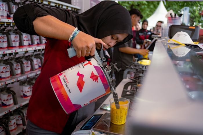 cat Belkote, Belkote Paints, Indonesia Modification & Lifestyle Expo (IMX), IMX 2025 Semarang, Ramaikan IMX 2025 Semarang, Belkote Paints Gelar Kompetisi Mencampur Cat