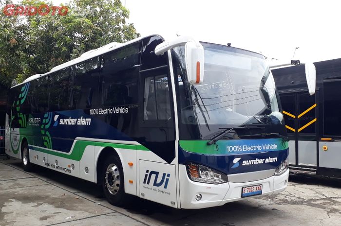 po sumber alam, bus listrik, kalista, Higer, Bus Listrik AKAP, Dua Kali Charging, Begini Sensasi Naik Bus Listrik Bekasi-Yogyakarta