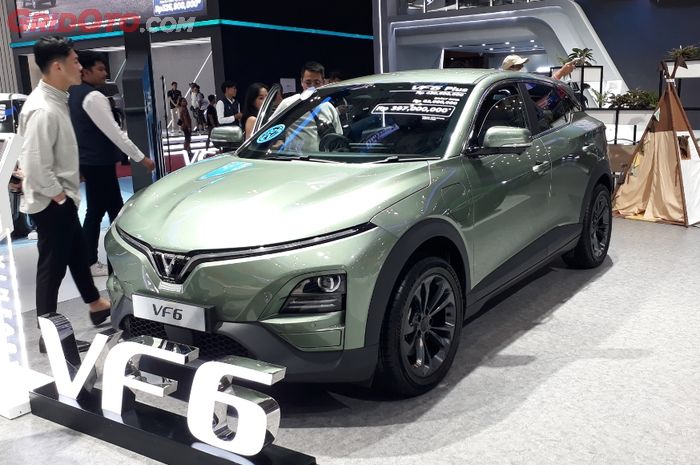 mobil listrik, vinfast, VinFast VF 6, VinFast Indonesia, VF 6, VinFast Tebar Promo di GIIAS 2025, VF 6 Lebih Murah Puluhan Juta Rupiah
