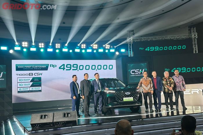 mobil hybrid, phev, PT Chery Sales Indonesia (CSI), Chery Super Hybrid, Chery Tiggo 8 CSH, Tiggo 8 CSH, Chery Tiggo 8 CSH Resmi Meluncur, Harga Lebih Murah Dari Innova Zenix