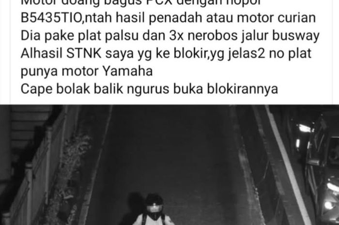 pelat nomor, ETLE, salah tilang, Pemotor Ini Tiga Kali Kena Tilang Elektronik, Padahal Tak Melanggar, Ternyata Karena Ini
