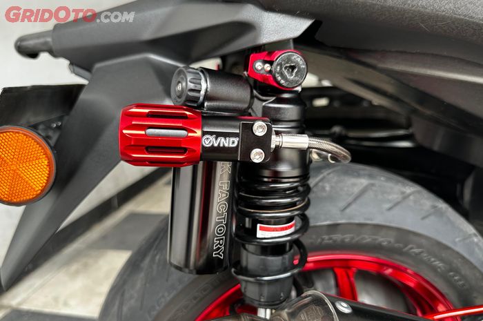 VND Racing, preload adjuster, setting preload sokbreker, Hydraulic Preload Aduster Shock, VND hydraulic preload adjuster, Pasang Hydraulic Preload Aduster Shock, Tampang Jadi Hedon, Seting Lebih Mudah