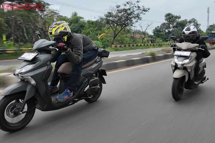 konsumsi bensin, Yamaha gear ultima 125 hybrid, Hebat, Satu Tangki Yamaha Gear Ultima 125 Bisa Tempuh Jakarta Tegal