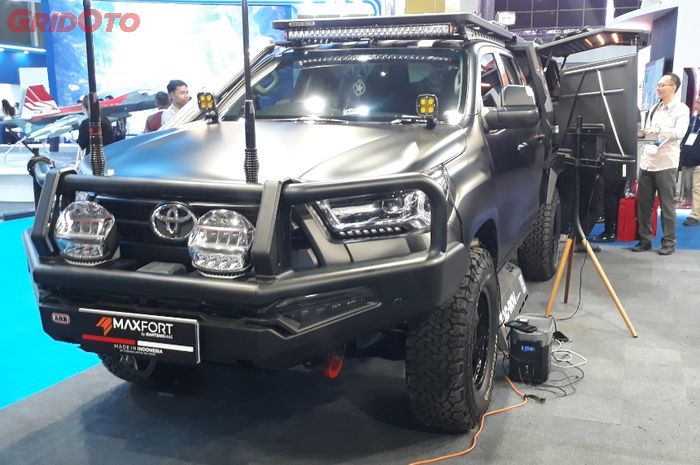 kendaraan taktis, double cabin, Banteng Mas Grup, Maxfort, Maxfort TAC-ROV, Kendaraan taktikal, Maxfort Luncurkan TAC-ROV, Kendaraan Taktikal Karya Anak Bangsa, Segini Harganya