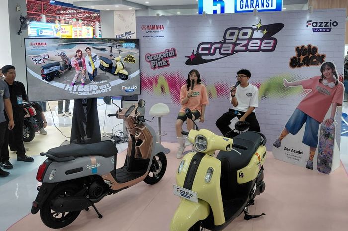 PT Yamaha Indonesia Motor Manufacturing (PT YIMM), harga fazzio baru, Fazzio Hybrid, Yamaha Fazzio Hybrid, Gaya Buat Ngampus, Harga Yamaha Fazzio Hybrid Warna Baru Dijual Segini