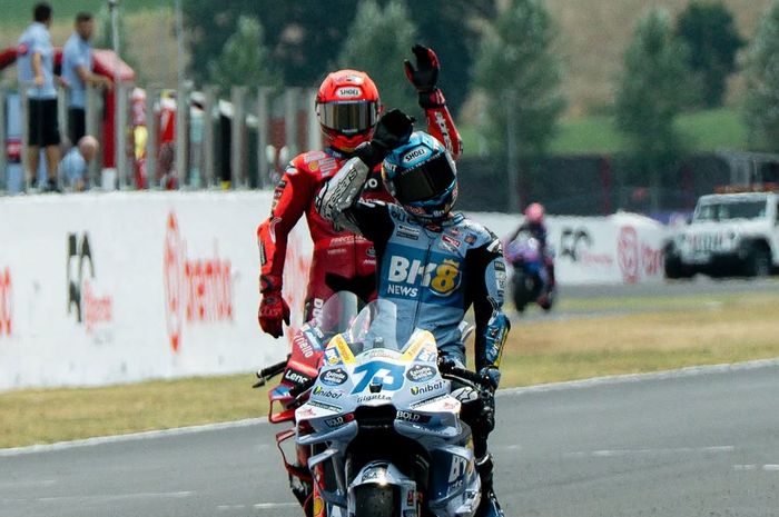 MotoGP, Marc Marquez, alex marquez, motogp belanda, pecco bagnaia, Dituduh Sengaja Mengalah ke Kakaknya, Begini Respons Alex Marquez
