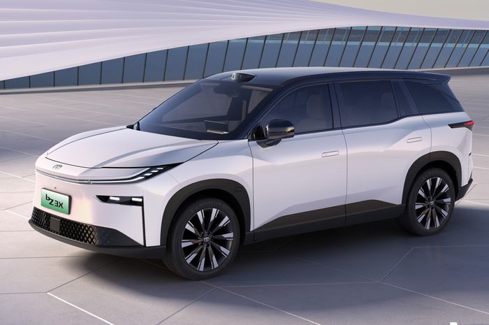 mobil listrik, Mobil LCGC, Mobil Listrik Murah, Toyota bZ3X, Aion v, Mobil Listrik Toyota Seharga LCGC, bZ3X Hasil Kerjasama Pabrikan China