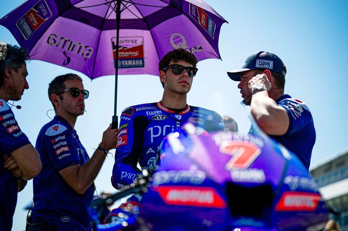 MotoGP, mesin v4, augusto fernandez, mesin v4 yamaha, Pengakuan Augusto Fernandez Cobain Motor Mesin V4 Yamaha, Belum Siap Balapan!