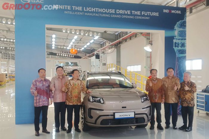 GAC Aion Y Plus, GAC Aion, AION, GAC AION V, GAC AION Buka Pabrik di Indonesia, Bos Datang Langsung dari Cina