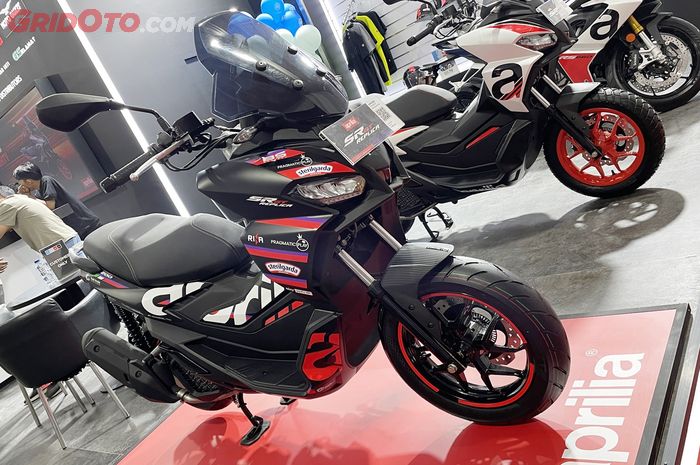 GIIAS 2025, Aprilia SR-GT 200 Replica, Motor Paddock Juara Dunia MotoGP Dijual di GIIAS 2025, Berapa Harganya?
