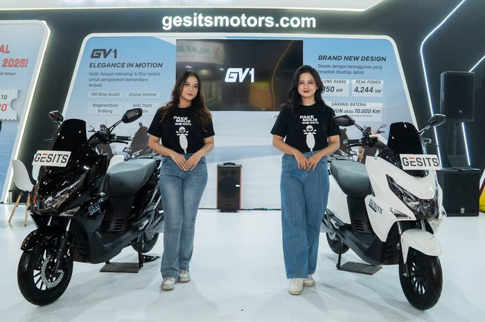 motor listrik, gesits, Volta, Gesits GV1, GV1 Gesits By Volta, Gesits Luncurkan Motor Listrik Rp 20 Jutaan, Punya Fitur Kayak Mobil Rp 200 Jutaan