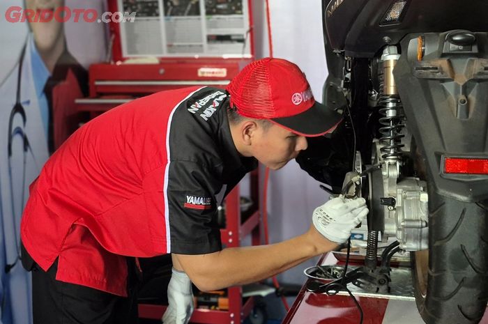 ITGP 2025, Waduh, Mesin NMAX Turbo Dibongkar Pasang Jadi Bahan Prakter ITGP 2025