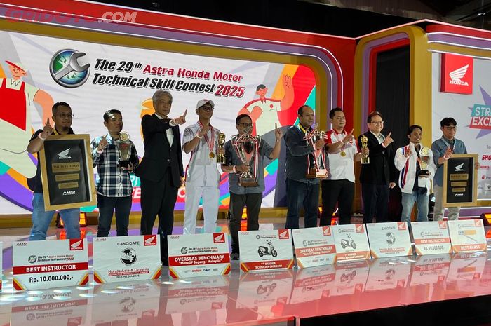 honda, pt astra honda motor, ahass, astra honda technical skill contest, mekanik AHASS, Ini Daftar Mekanik, Service Advisor, dan Bengkel AHASS Terbaik di Indonesia
