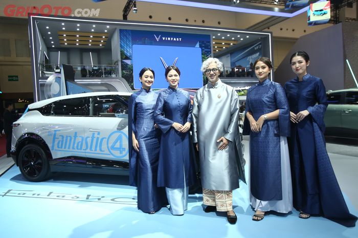 mobil listrik, didiet maulana, VinFast Indonesia, GIIAS 2025, Vinfast Padukan Budaya Vietnam dan Indonesia di GIIAS 2025, Kerjasama Bareng Didiet Maulana