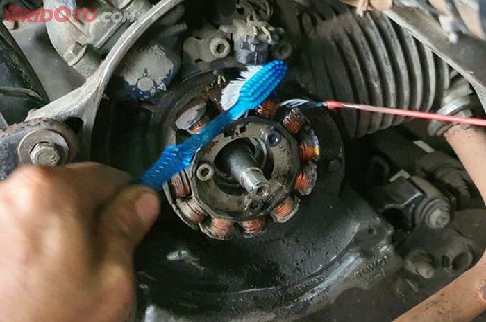 Kode 12, sensor ckp, one garage, biaya servis magnet, Cegah Kode 52 dan Kode 12, Semurah Ini Servis Magnet Motor Matic