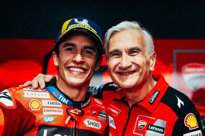 MotoGP, Marc Marquez, Ducati, Davide Tardozzi, Kemarin Jadi Misteri, Bos Ducati Bongkar Biang Kerok Crash Aneh Marc Marquez