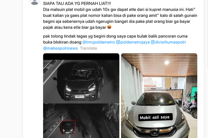 tilang, tilang elektronik, tilang salah sasaran, Sanggah Tilang Elektronik, Bukti Sanggah Tilang, Trik Sanggah Tilang Elektronik Salah Sasaran, Sertakan Bukti Ini Dijamin Lolos