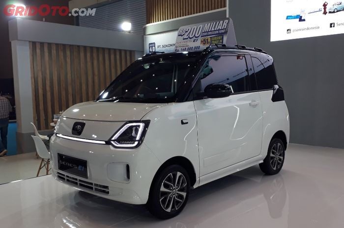 mobil listrik, pt sokonindo automobile, Scuto Indonesia, Seres E1, Pilihan Warna Imut, Seres E1 Scuto Signature Edition Diserahkan ke Konsumen