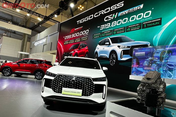 mobil hybrid, PT Chery Motor Indonesia, GIIAS 2025, Chery TIGGO Cross CSH Hybrid, Chery TIGGO Cross Sport 1.5T, Chery Luncurkan TIGGO Cross CSH Hybrid dan Sport 1.5T di GIIAS 2025