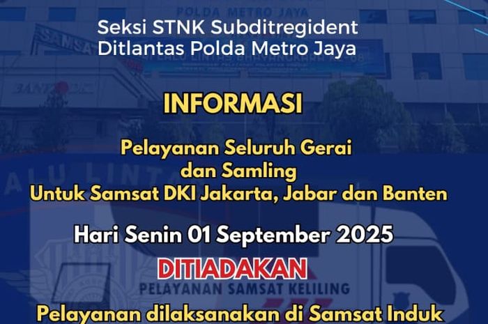 Pajak, bayar pajak, samsat, Samsat Jakarta Barat, Samsat Induk, Samsat Tak Beroperasi Hari Ini, Bayar Pajak Masih Bisa Dilakukan dari Rumah