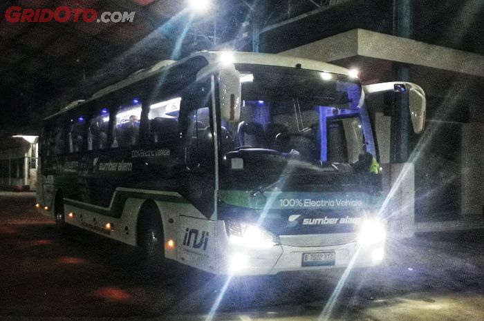 po sumber alam, bus listrik, kalista, Higer, Bus Listrik AKAP, PO Sumber Alam Masih Kaji Bus Listrik AKAP, Lanjutkan Uji Coba hingga Oktober