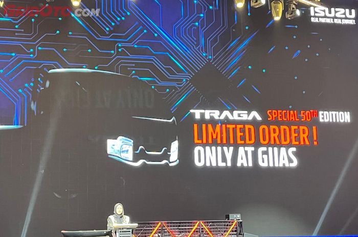 isuzu, Isuzu Traga, PT Isuzu Astra Motor Indonesia (IAMI), Isuzu Traga Spesial Edition 50 Tahun Isuzu, Cuma Ada Segini di Indonesia, Isuzu Traga Special Edition Bakal Tampil di GIIAS 2025