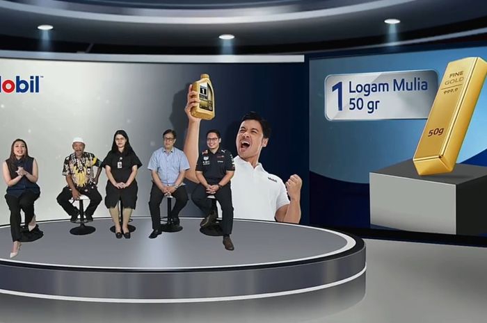 oli mobil, mobil lubricants indonesia, PT ExxonMobil Lubricants Indonesia, Hoki Seumur Hidup Terpakai Satu, Mobil Lubricants Umumkan Pemenang Emas 50 Gram