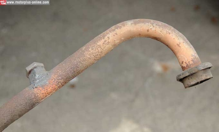 Daripada Beli Baru, Biaya Ngelas Knalpot Motor Bekas Bocor Cuma Segini