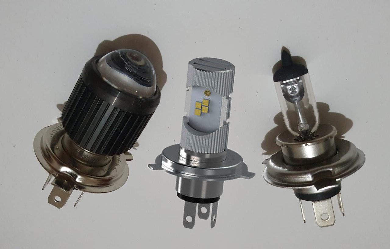 lampu led, motor bekas, bohlam led, cara pasang lampu led, cara pasang lampu led di motor, Cara Pasang Lampu LED ke Motor Bekas yang Masih Pakai Bohlam
