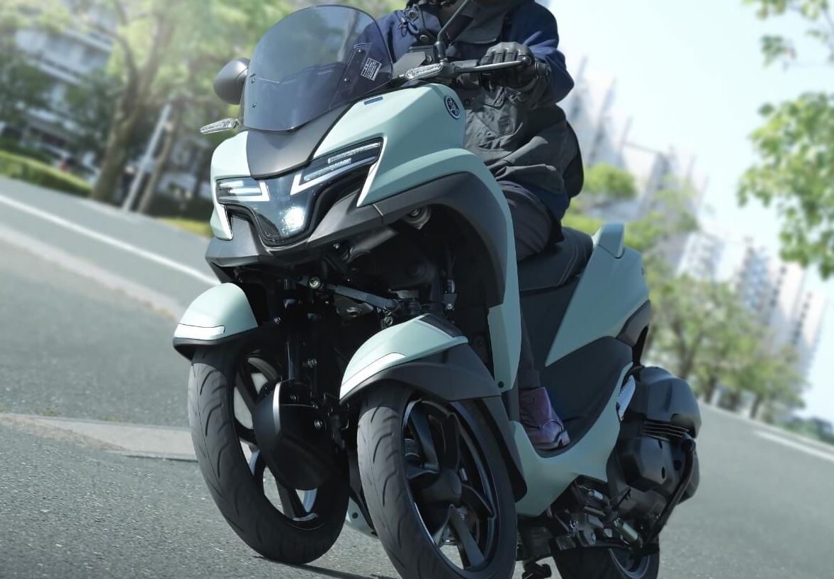 jepang, yamaha, motor matic, motor baru, Yamaha Tricity 125, Motor Matic Roda Tiga Yamaha Tampil Lebih Futuristik dan Canggih, Bisa Jalan 326 KM Sekali Full