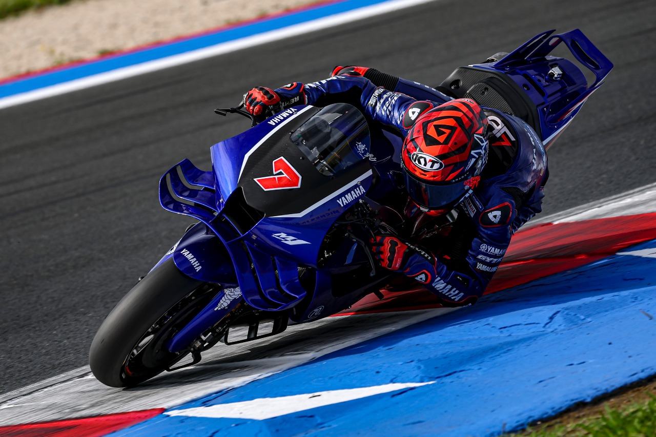 motogp misano, mesin v4, tim pabrikan yamaha, augusto fernandez, mesin v4 yamaha, Yamaha Uji Coba Mesin Terbarunya di MotoGP Misano, Ini Hasil yang Didapat