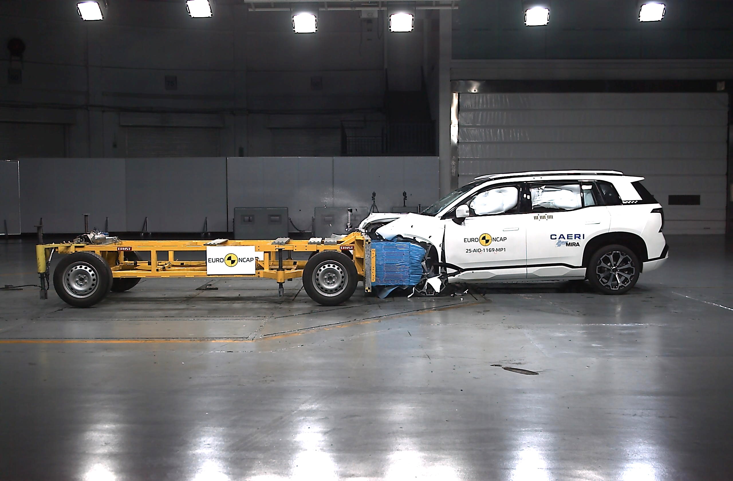 euro ncap, uji tabrak, SUV Listrik, AION, Aion v, SUV Listrik AION V Lolos Uji Tabrak Eropa, Raih Penghargaan Bintang 5