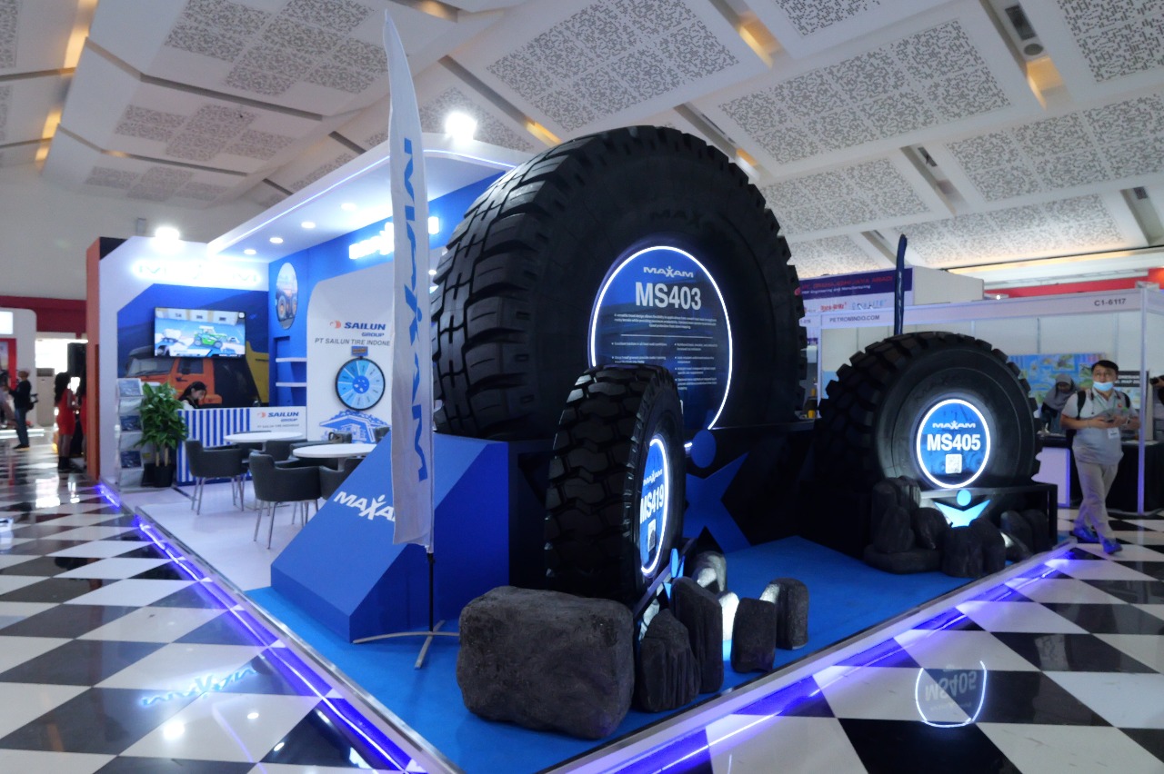 ban kendaraan niaga, PT Sailun Tire Indonesia, Maxam, Ban MAXAM, Mining Expo 2025, MAXAM Hadirkan Ban Buatan Indonesia Untuk Kendaraan Pertambangan di Mining Expo 2025