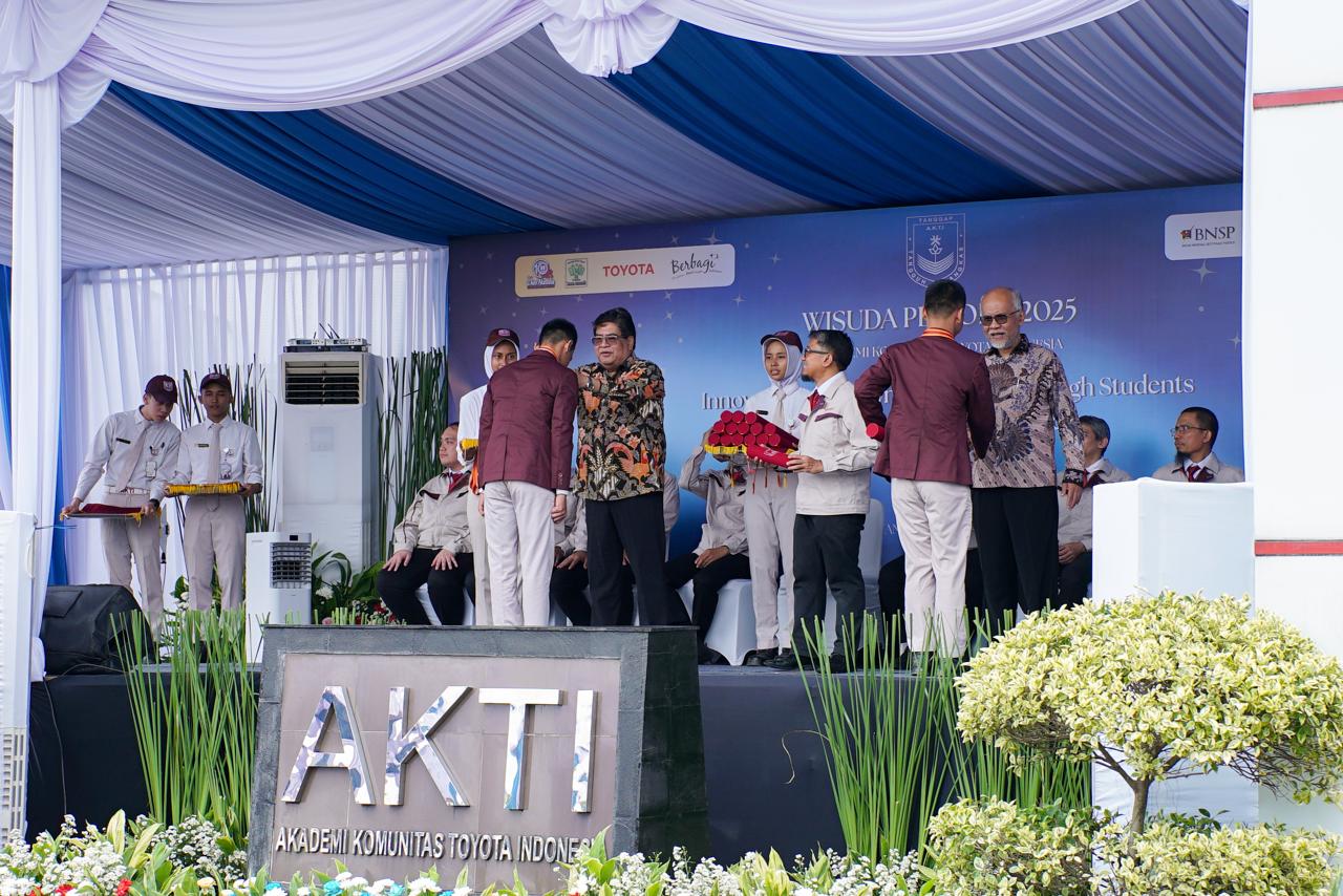 akti, PT Toyota Motor Manufacturing Indonesia, Nandi Julyanto, Akademi Komunitas Toyota Indonesia, Akademi Manufaktur Milik TMMIN Sudah Luluskan Mahasiswa Sebanyak Ini