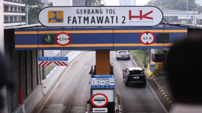 rano karno, pramono anung, Jalan TB Simatupang, Macet TB Simatupang, Gerbang Tol Fatmawati 2, Penggratisan di Gerbang Tol Fatmawati 2 Efektif, Jalan TB Simatupang Diklaim Mulai Agak Longgar