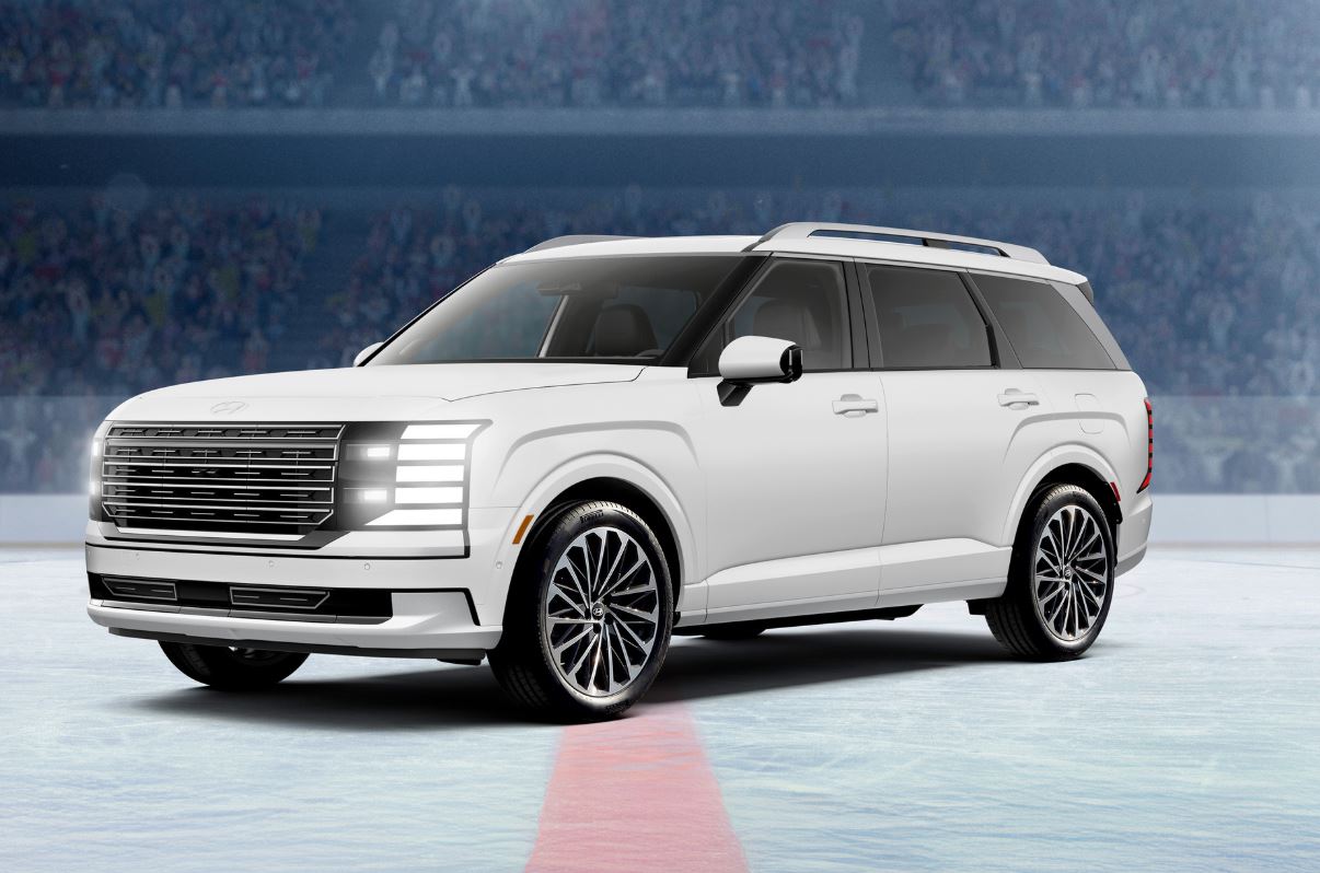 Hyundai, kanada, Hyundai Palisade, Palisade Hybrid, Hyundai Palisade Serba Putih Ini Hanya Ada 500 Unit, Jarak 100 Km Cuma Butuh 8,1 Liter Bensin