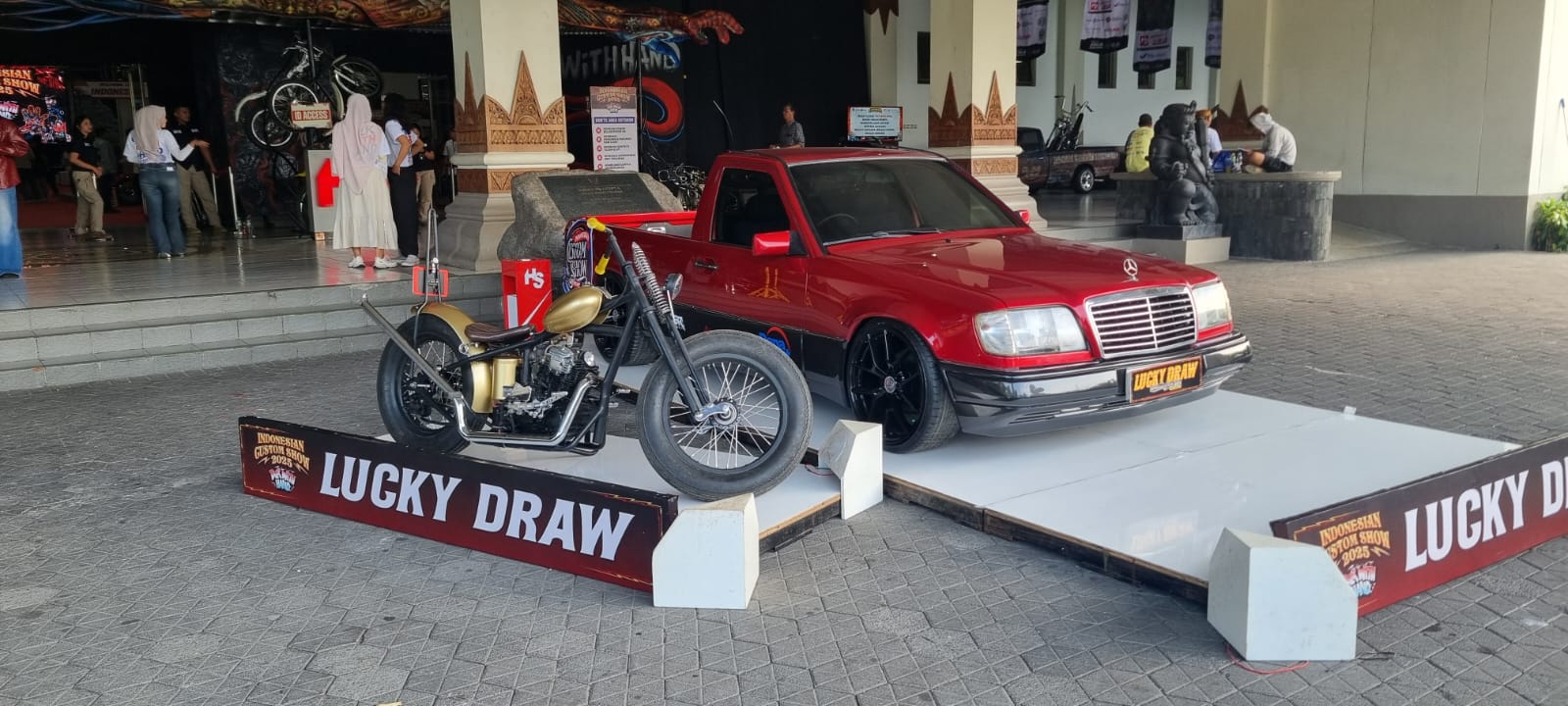 chopper, yamaha scorpio, Mercy Boxer, Indonesian Custom Show (ICS), kupu kupu malam, ics 2025, Modal Rp 50 Ribu, Scorpio Chopper dan Mercy Boxer Pikap Siap Jadi Rebutan di ICS 2025