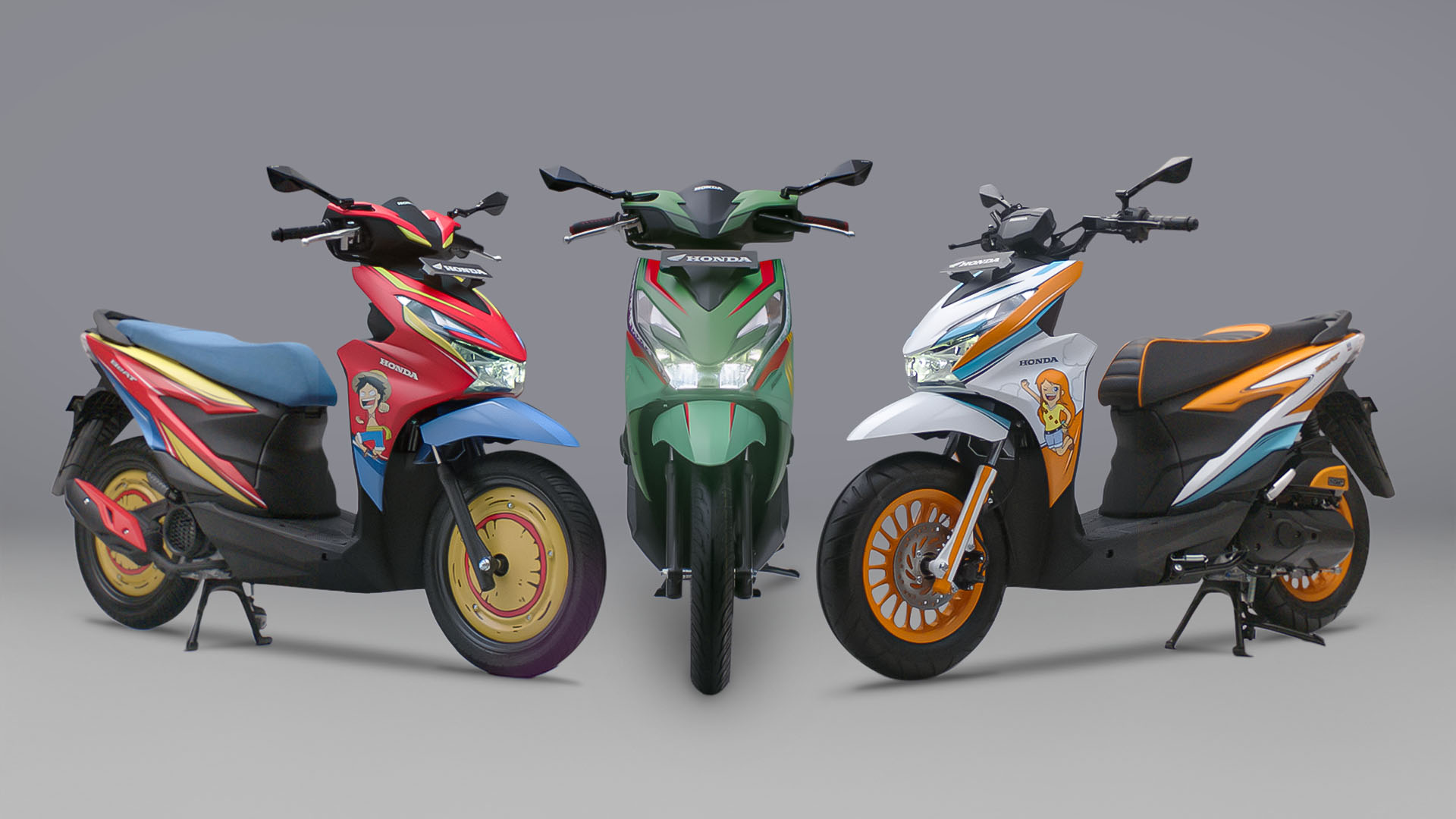 Honda BeAT Edisi One Piece x Tahilalats Meluncur Cuma 25 Unit di Indonesia, Intip Harga dan Cara Belinya