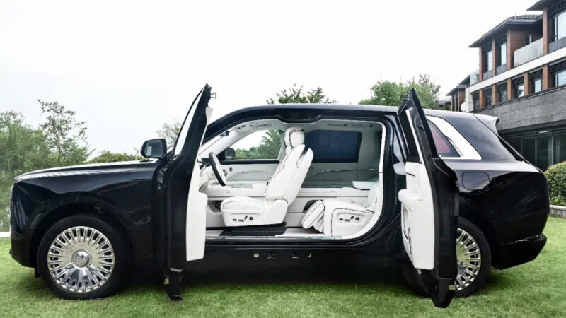 mobil listrik, rolls-royce, rolls-royce cullinan, Dreame Technology, Pabrik Pengering Rambut RIlis Mobil Listrik, Desain Mirip Mobil Sultan Ini