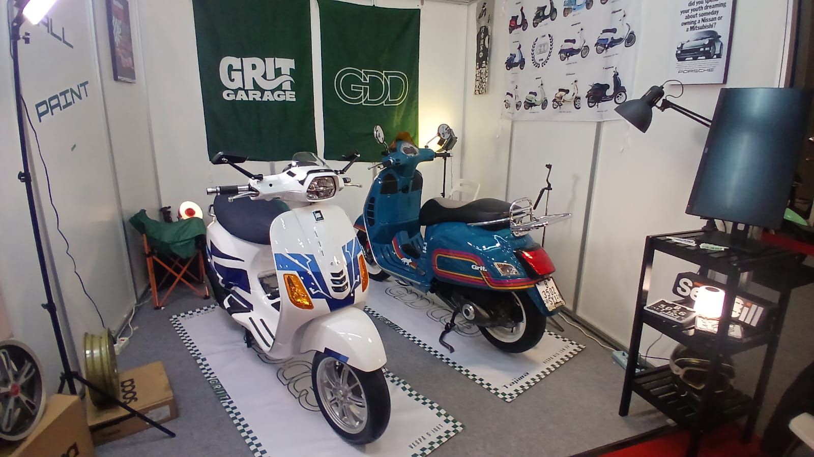 modifikasi, bengkel modifikasi, modif motor, Grit Garage, Johanes Victorio, Grit Garage Bengkel Paham Karakter, Ubah Tampilan Skuter Sesuai Keinginan