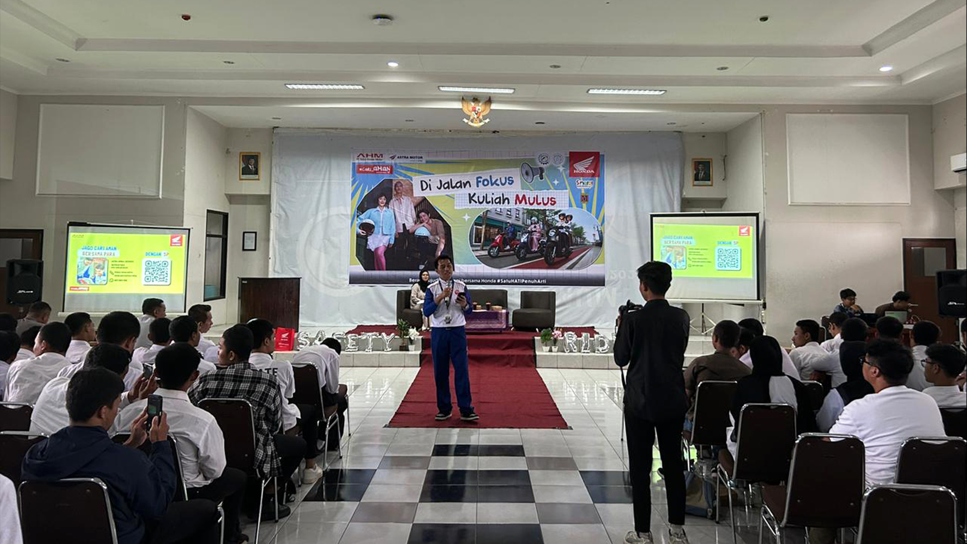 korban kecelakaan, safety riding, penyebab kecelakaan, astra motor jateng, tips safety riding, Angka Kecelakaan di Solo Naik Tajam, Astra Motor Jateng Geruduk Kampus Kasih Wejangan Ini