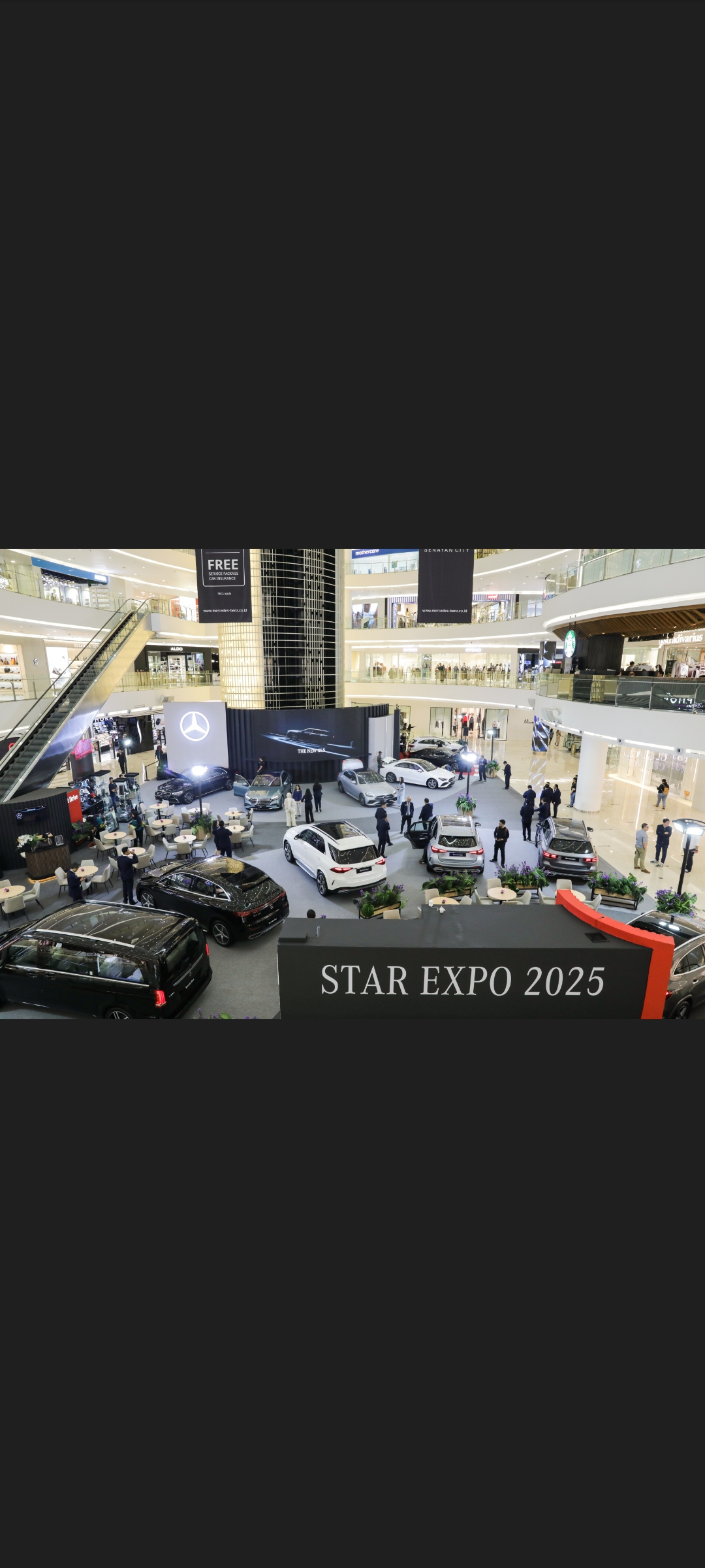 mercedes-benz, mercedes-benz indonesia, Promo Mercedes-Benz, Mercedes-Benz Star Expo 2025, Mercedes-Benz Gelar Pameran di Senayan City, Banyak Promo yang Menggoda
