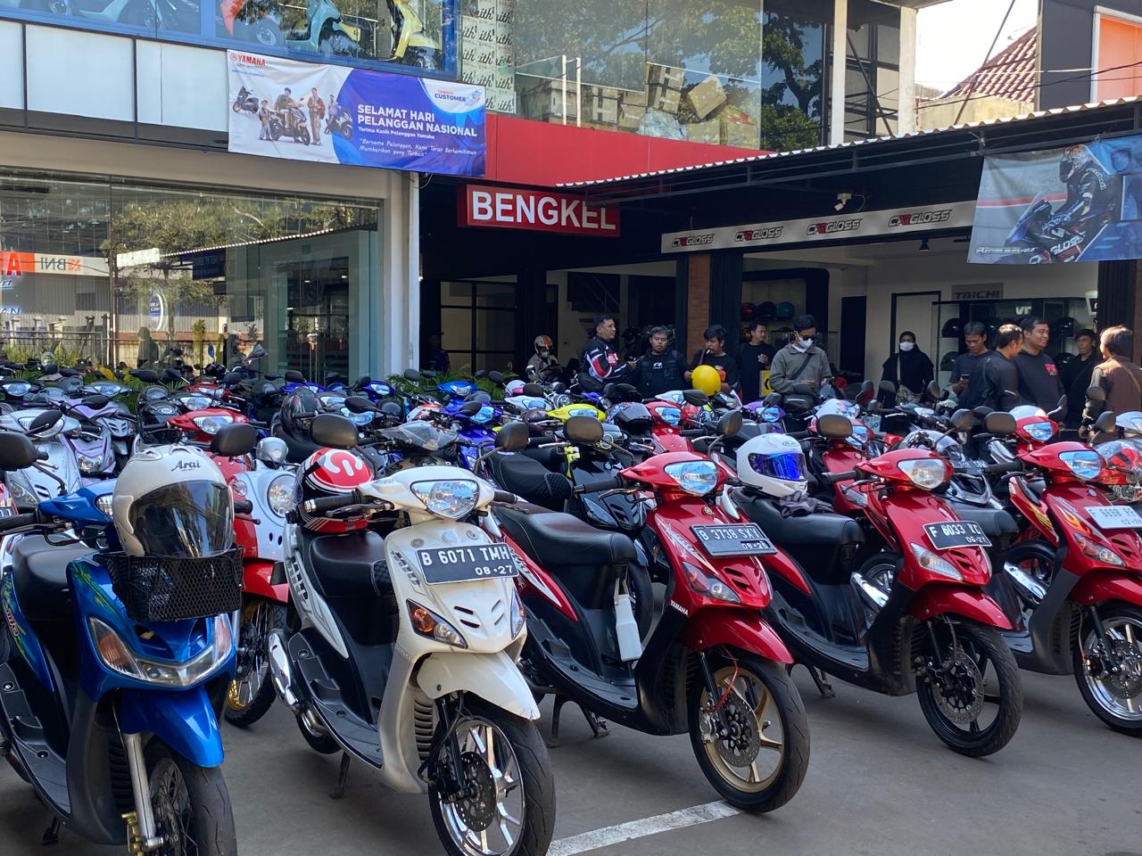 yamaha, yamaha mio, mio sporty, Mio M3, Mio Ride The Hype, Ratusan Pengguna Yamaha Mio Pecah di Mio Ride The Hype Vol.2 Bogor, Begini Keseruannya