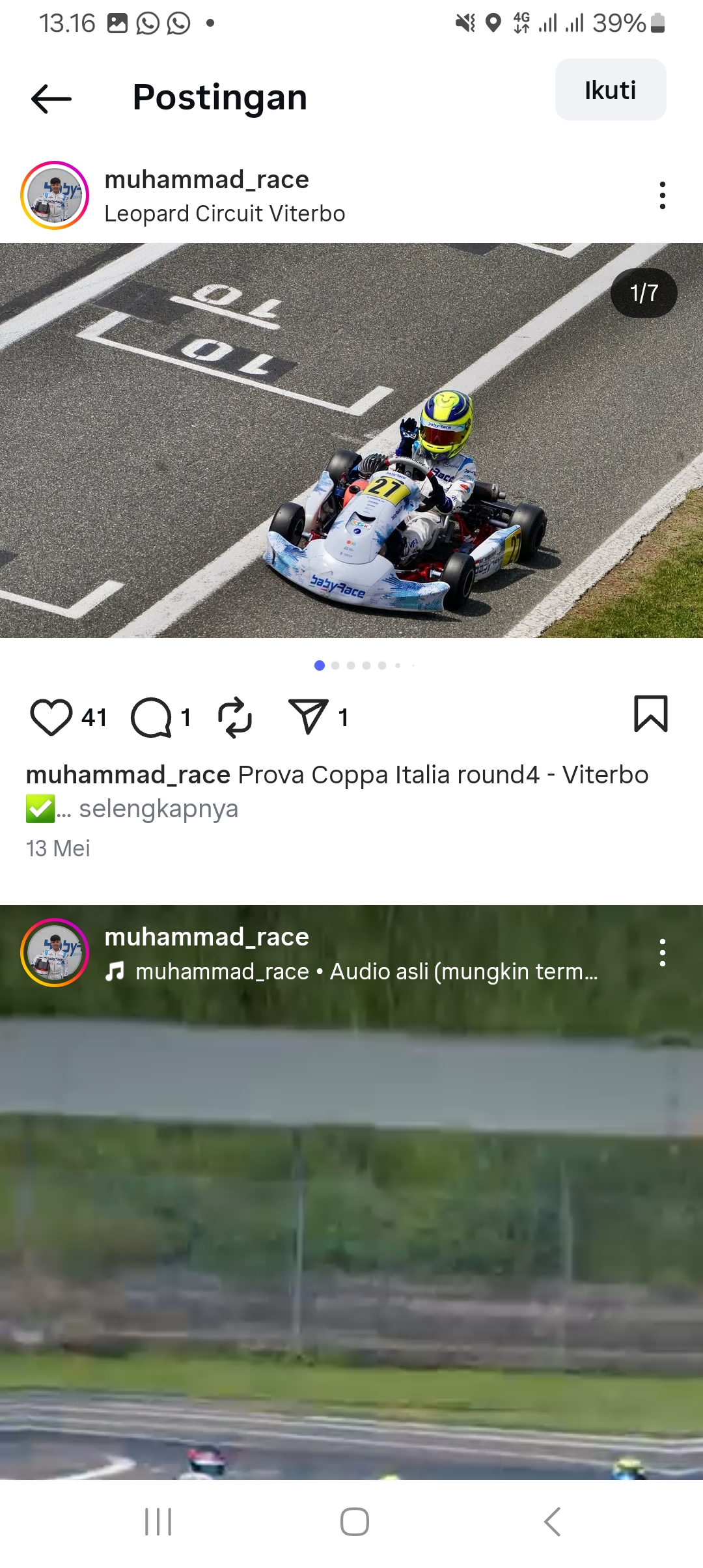 gokart, Muhammad Fadhl Abbas Wibowo, Rok Cup Superfinal South Garda, Cita Buana, Cita Buana Jadi Sumber Semangat, Dukung Muhammad Fadhl Abbas Gaspol di Italia