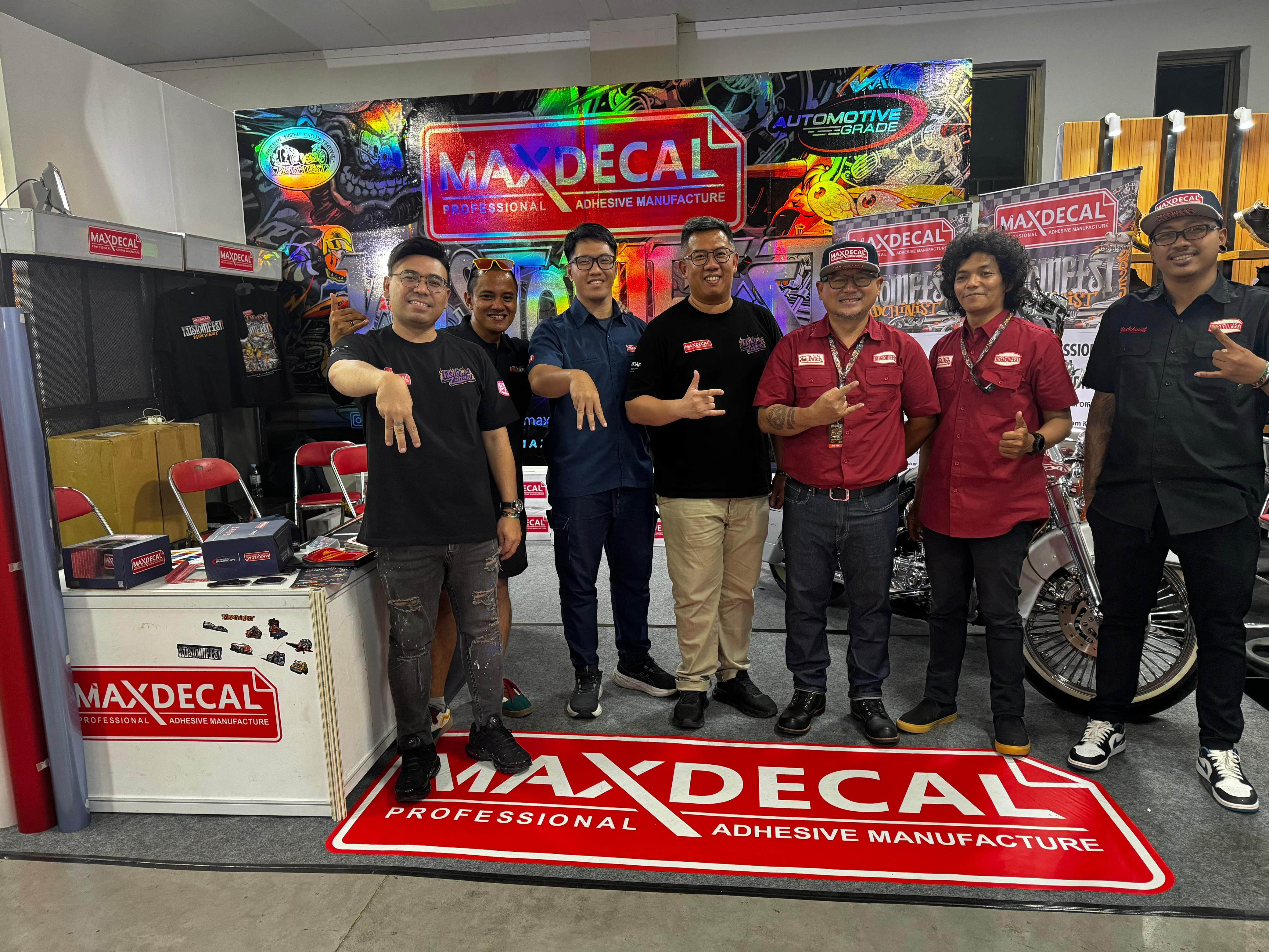 kustomfest, kustom kulture, decal, Paint Protection Film, maxdecal, MaxDecal x Kustomfest 2025, Perkuat Penggunaan Stiker di Modifikasi Kustom
