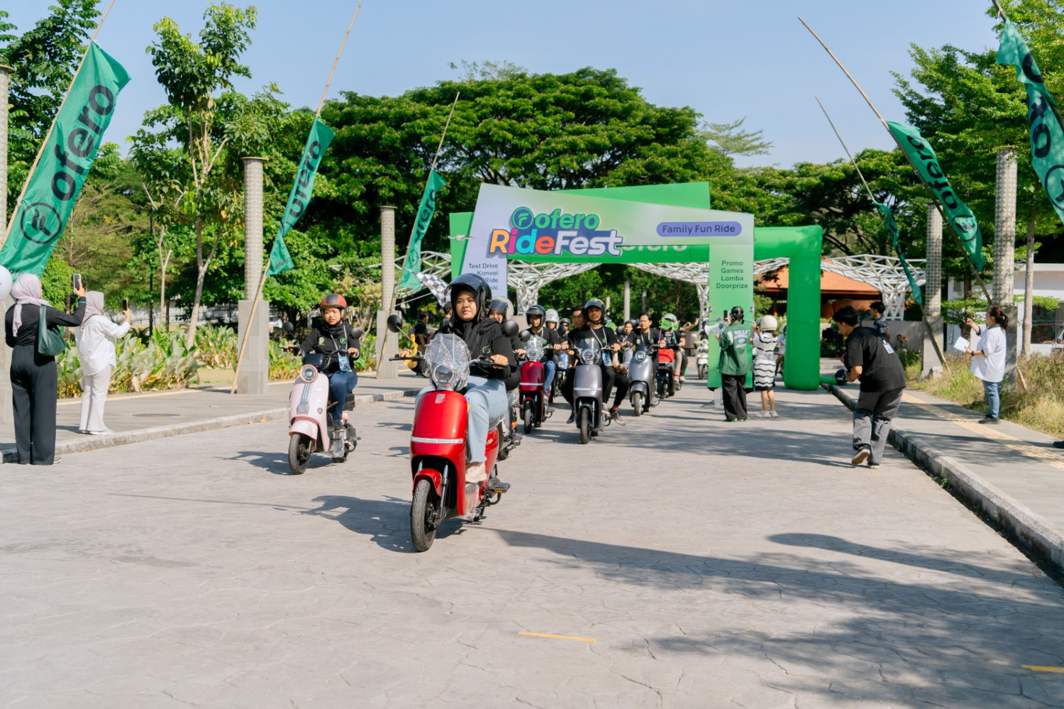 Ofero Ride Fest 2025 Jadi Magnet Pencinta Kendaraan Listrik, Begini Keseruannya
