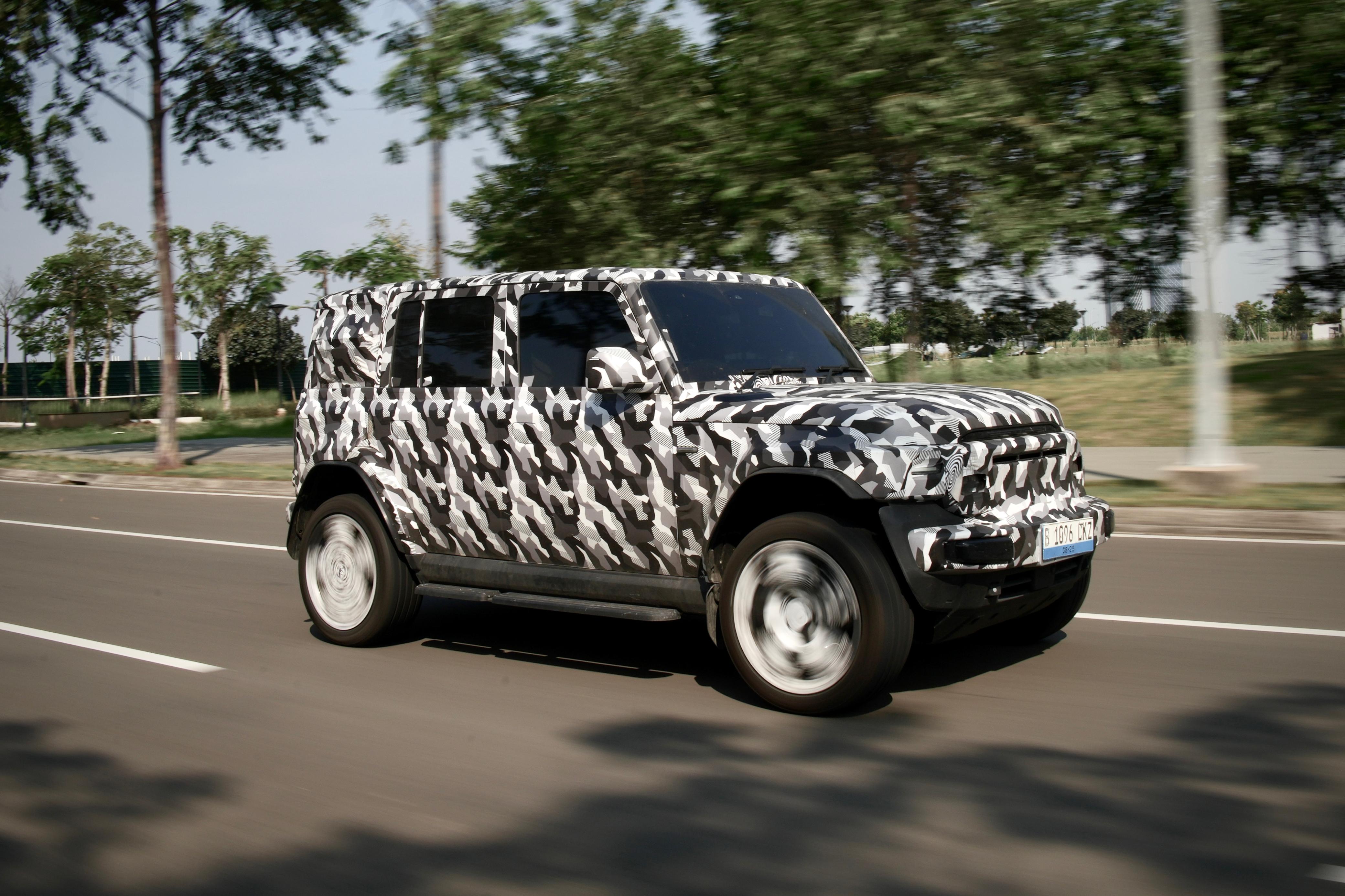 icar, Jaecoo, Jaecoo Indonesia, iCar V23, Dibalut Kamuflase, Intip Spek iCar V23 Yang Akan Dijual Di Indonesia