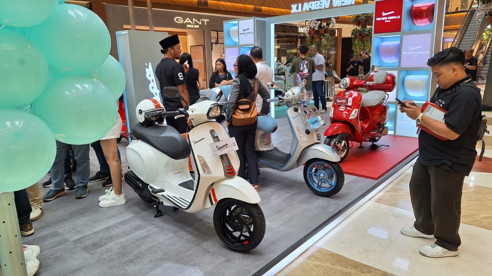 sprint, vespa, primavera, vespa matic, promo vespa matik, Vespa Gelar Pameran di Pondok Indah Mall, Ada Diskon Sampai Rp 13 Juta!