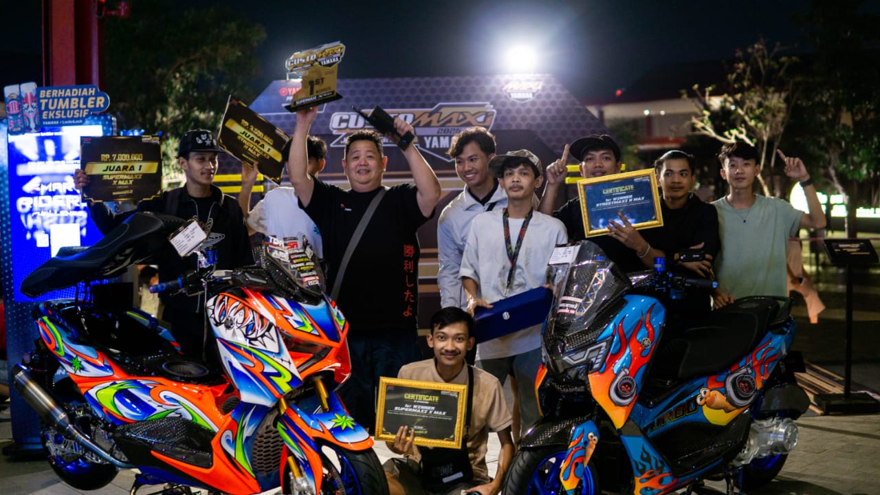customaxi, modifikasi maxi yamaha, CustoMAXi 2025, CustoMAXI Yamaha Jabodetabek 2025, CustoMAXI Jabodetabek 2025, Kontes CustoMAXI Yamaha Jabodetabek 2025 Menurut Juri Unik dan Menarik, Ini Daftar Pemenangnya